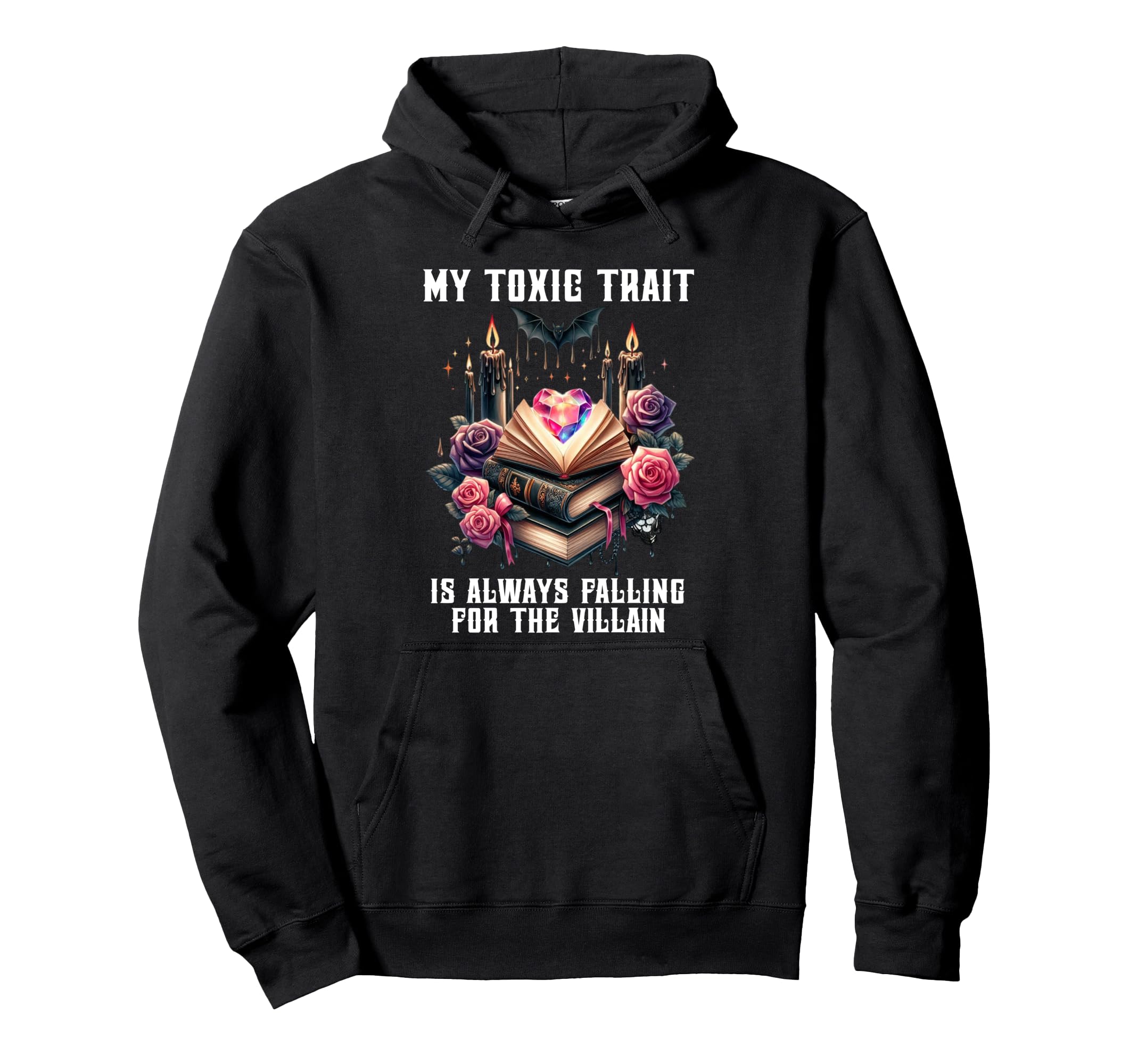 My Toxic Trait Is Always Falling Villain Hoodie - Unique Graphic Unisex - T-Shirt, Sweatshirt, Hoodie
