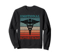 Emotional Support Human Service Sweatshirt - Novelty Apparel Men Women - T-Shirt, Sweatshirt, Hoodie