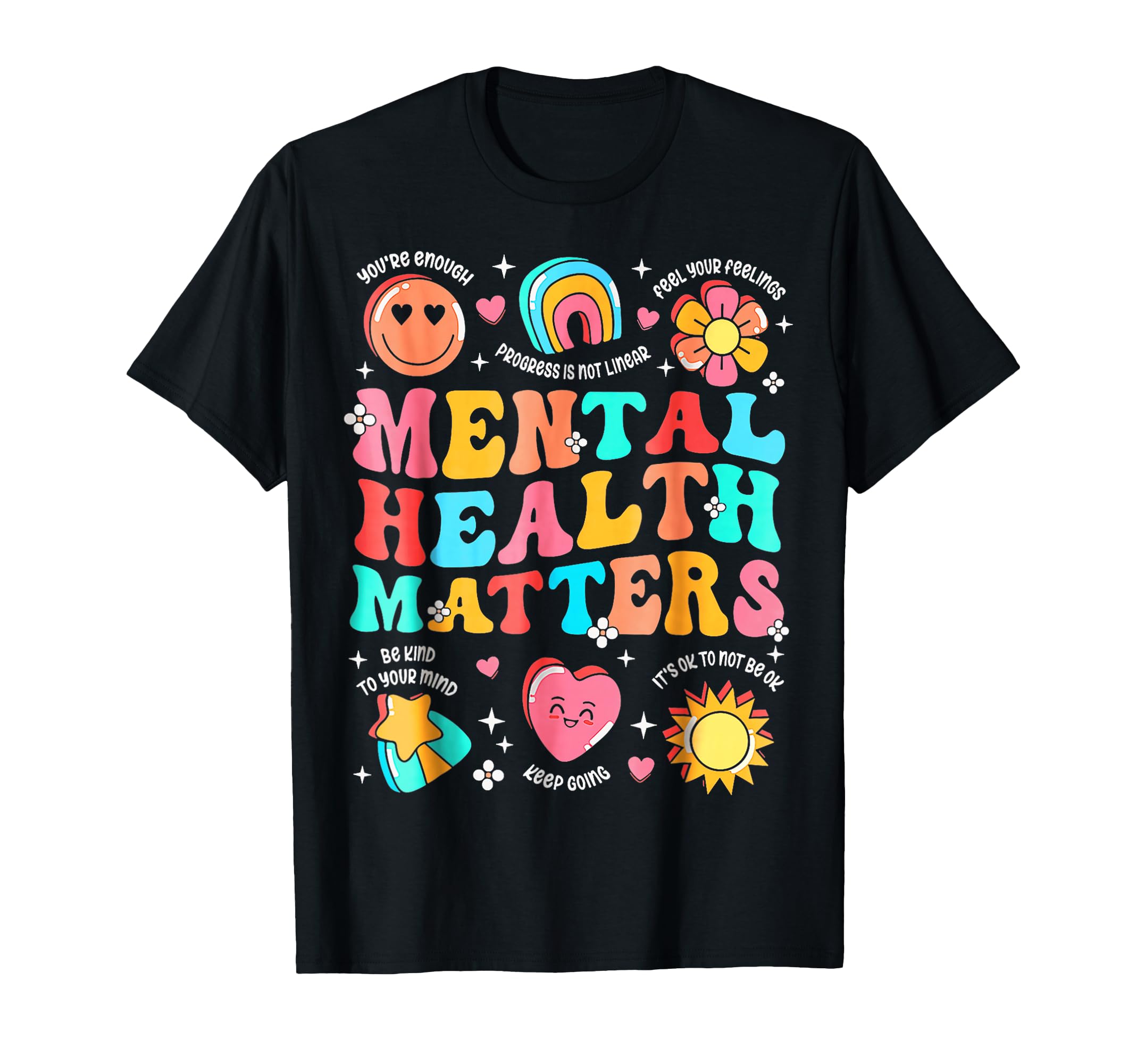 Support Squad Mental Health T-Shirt - Minimalist Print for Adults - T-Shirt, Sweatshirt, Hoodie