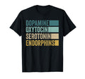 Dopamine Oxytocin Serotonin T-Shirt - Casual Everyday Wear Unisex - T-Shirt, Sweatshirt, Hoodie