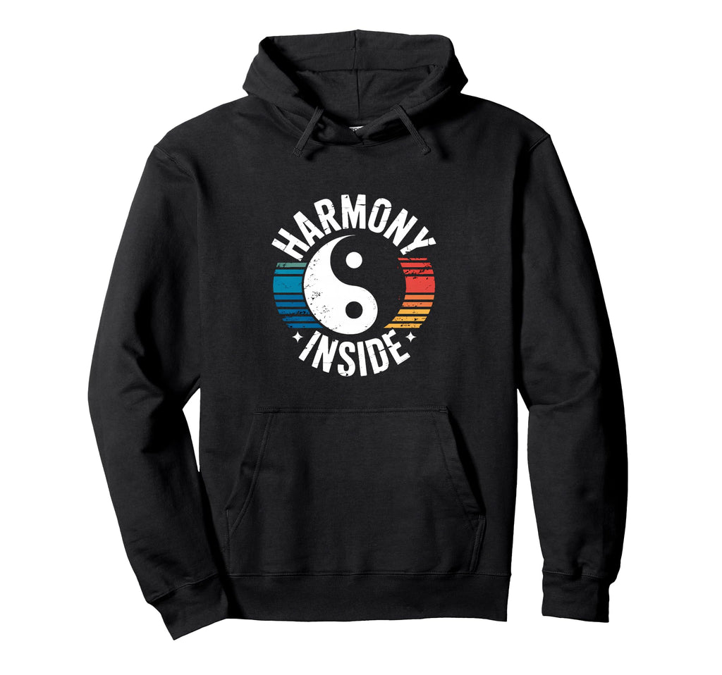 Qi Gong Energy Flow Balance Meditation Hoodie - Unique Graphic for Adults - T-Shirt, Sweatshirt, Hoodie