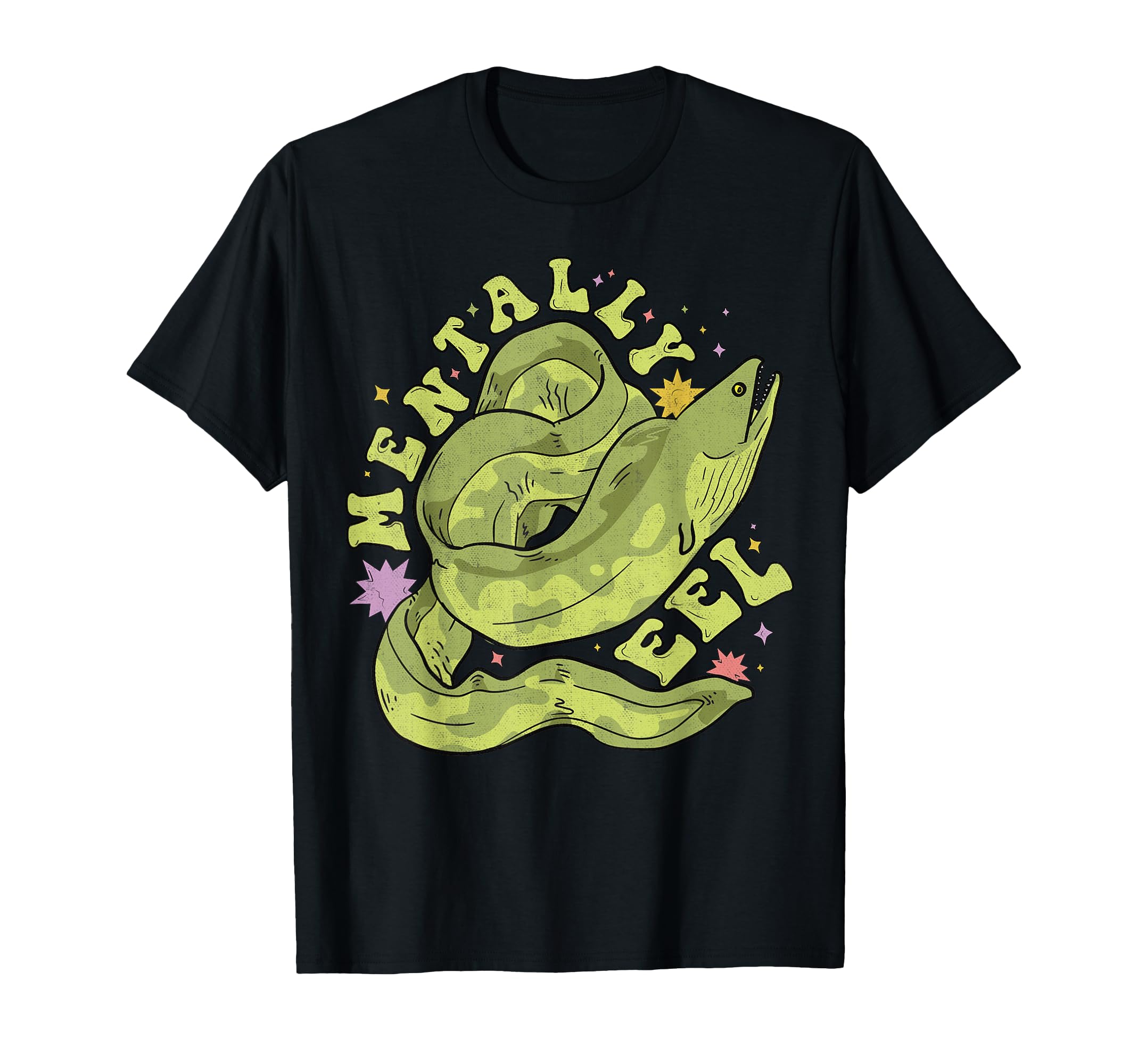 Mentally Eel Funny Mental Health Ill T-Shirt - Minimalist Print Men Women - T-Shirt, Sweatshirt, Hoodie