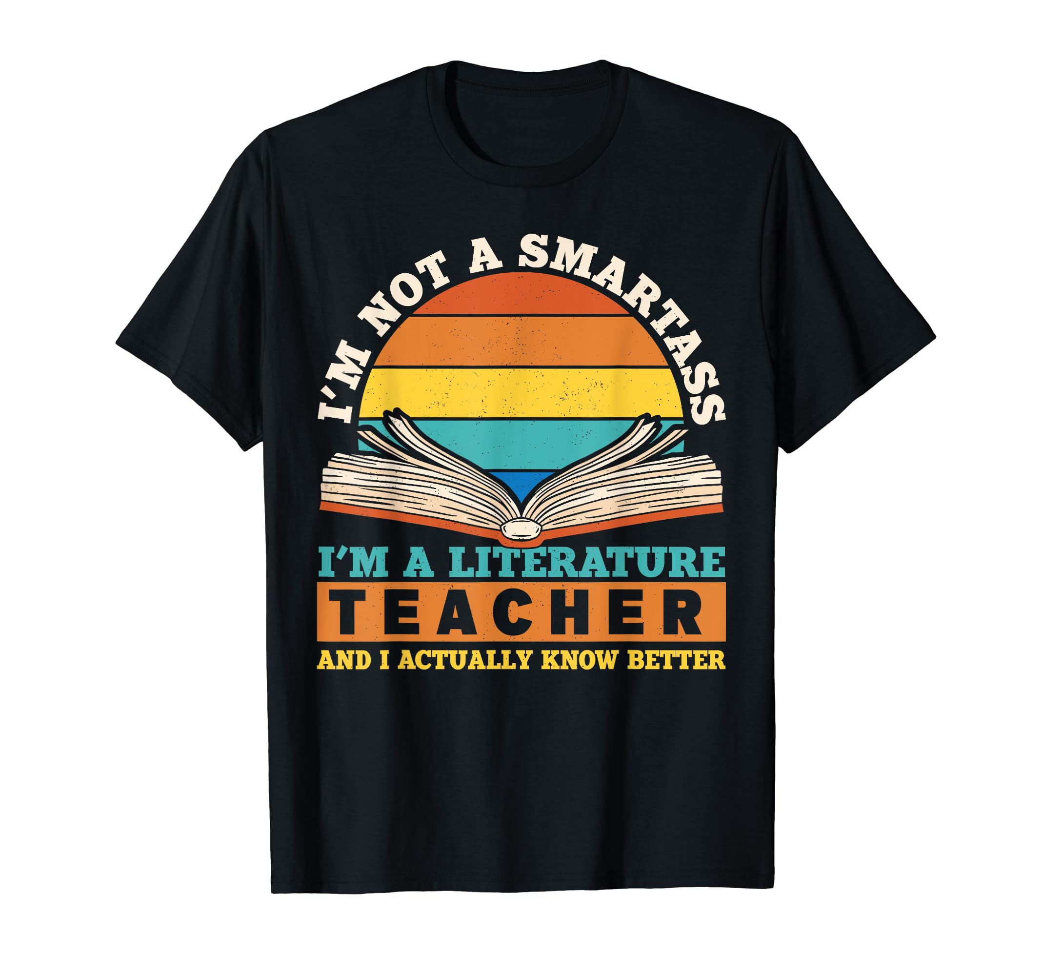 Literature Teacher And T-Shirt - Graphic Print Men Women - T-Shirt, Sweatshirt, Hoodie