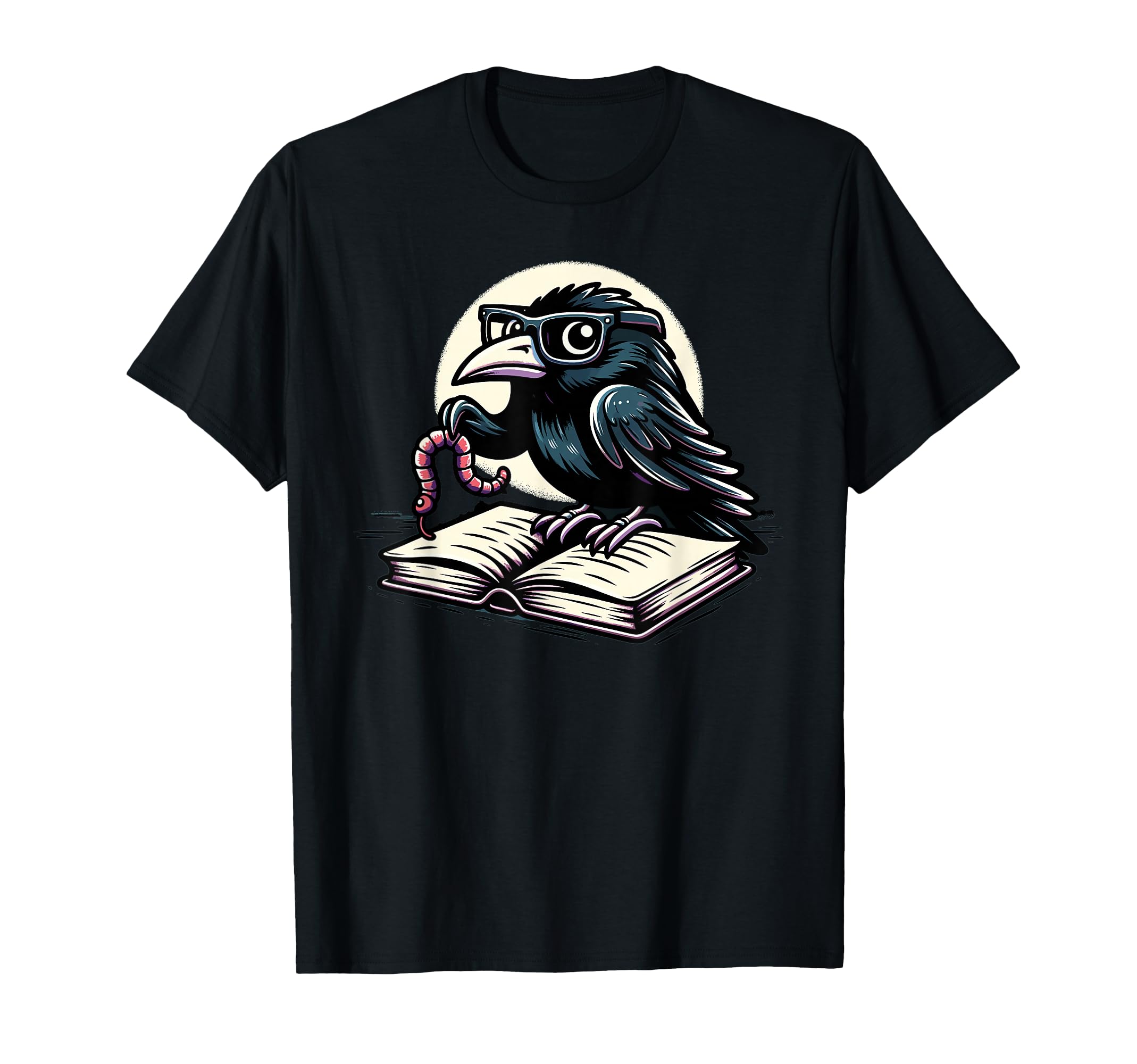 Edgar Allan Poe Raven Gothic T-Shirt - Minimalist Print Men Women - T-Shirt, Sweatshirt, Hoodie