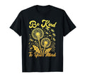 Hippie Flower Power Be Kind To Your Mind T-Shirt - Custom Art Print Unisex - T-Shirt, Sweatshirt, Hoodie