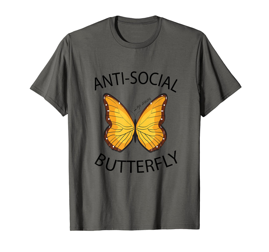 Anti Social Butterfly Social Club T-Shirt - Trendy Graphic for Adults - T-Shirt, Sweatshirt, Hoodie