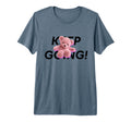 Teddy Bear Keep Going Illustration T-Shirt - Trendy Graphic Men Women - T-Shirt, Sweatshirt, Hoodie
