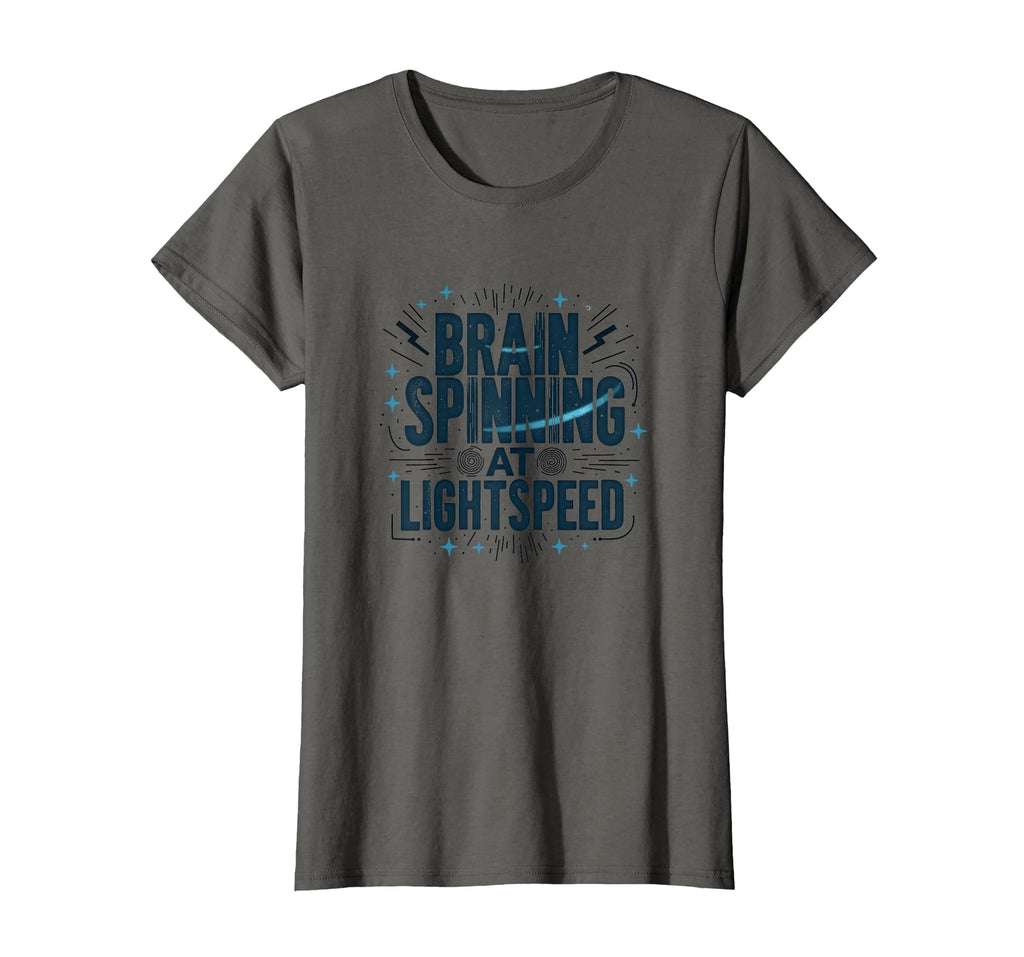 Brain Spinning Lightspeed T-Shirt - Custom Art Print Men Women - T-Shirt, Sweatshirt, Hoodie