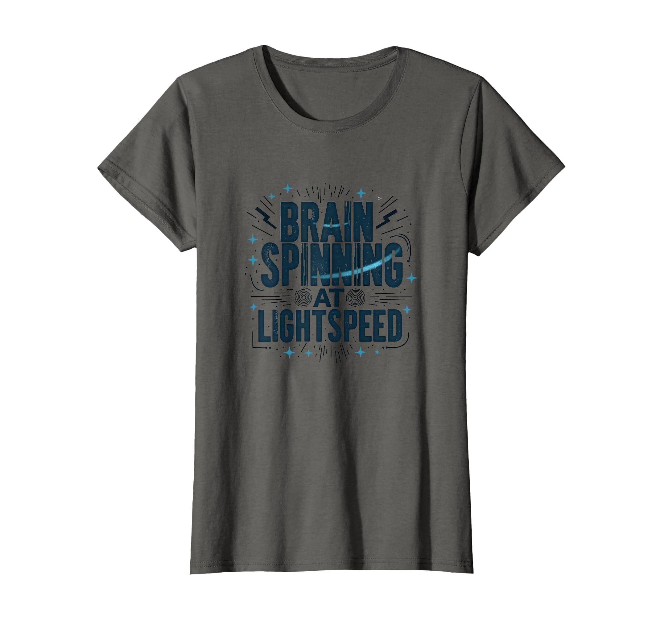 Brain Spinning Lightspeed T-Shirt - Custom Art Print Men Women - T-Shirt, Sweatshirt, Hoodie