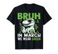 Bruh March We Wear Green Mental Health T-Shirt - Graphic Print for Adults - T-Shirt, Sweatshirt, Hoodie