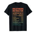 Breathwork Instructor Facts T-Shirt - Minimalist Print Men Women - T-Shirt, Sweatshirt, Hoodie
