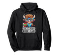 Introverted Book Club Reading Lover Bison Hoodie - Novelty Apparel Unisex - T-Shirt, Sweatshirt, Hoodie