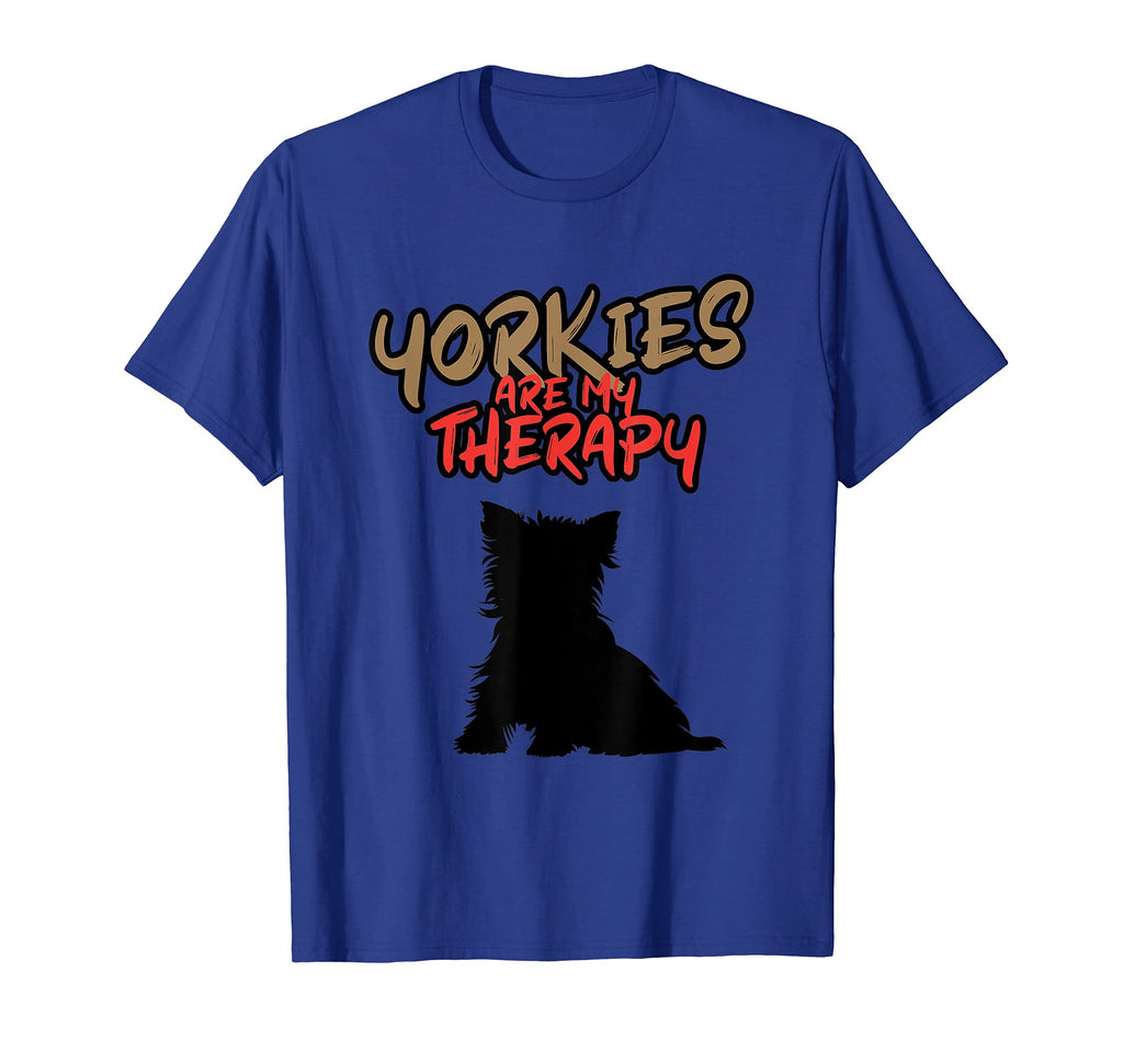 Yorkshire Terrier As Therapy Ironic Yorkie T-Shirt - Unique Graphic Unisex - T-Shirt, Sweatshirt, Hoodie