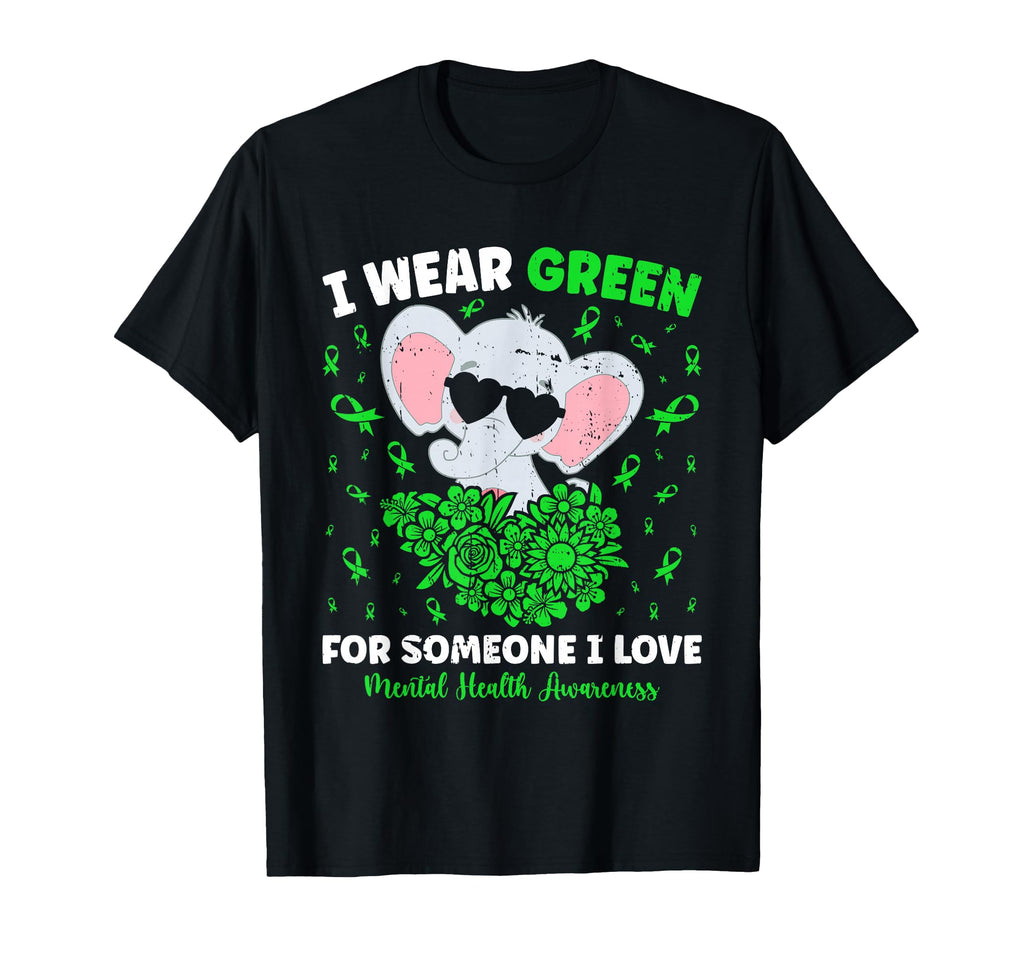 I Wear Green Someone I Love T-Shirt - Custom Art Print for Adults - T-Shirt, Sweatshirt, Hoodie