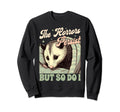 Anxiety Mental Health Opossum Sweatshirt - Unique Graphic Men Women - T-Shirt, Sweatshirt, Hoodie
