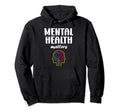Simple Support Brain Illness Mental Hoodie - Trendy Graphic for Adults - T-Shirt, Sweatshirt, Hoodie