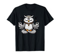 Meditation Owl Yoga Pose Relaxing Animal T-Shirt - Trendy Graphic Unisex - T-Shirt, Sweatshirt, Hoodie