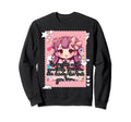 Kawaii Rebellion Anime Inspired Sweatshirt - Unique Graphic for Adults - T-Shirt, Sweatshirt, Hoodie