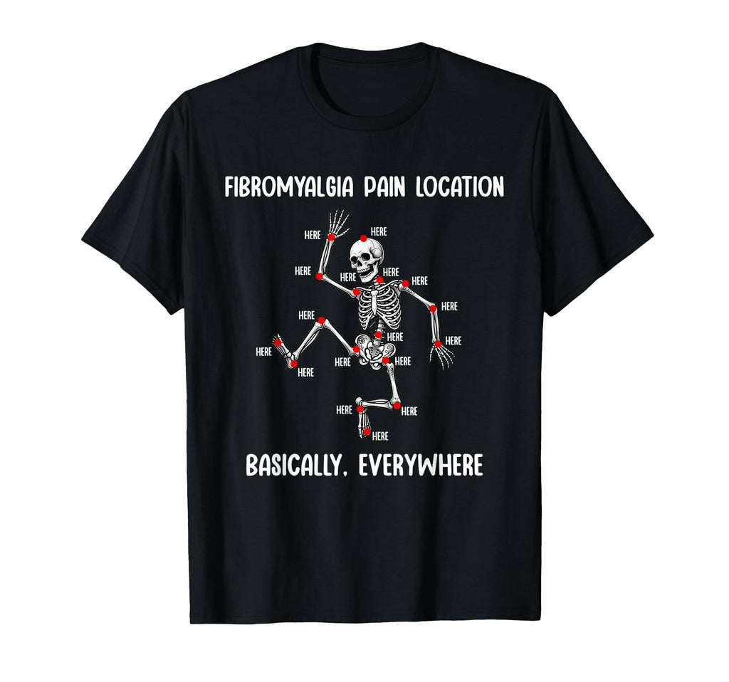Fibromyalgia Awareness Warrior T-Shirt - Fun Novelty Design Men Women - T-Shirt, Sweatshirt, Hoodie