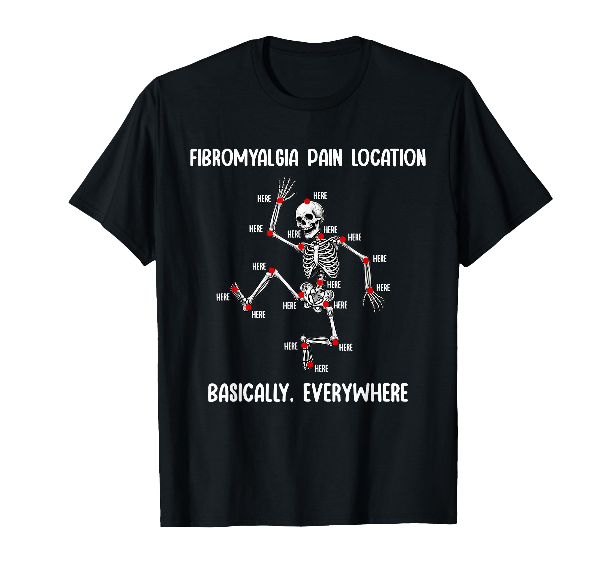 Fibromyalgia Awareness Warrior T-Shirt - Fun Novelty Design Men Women - T-Shirt, Sweatshirt, Hoodie