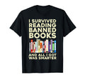Funny Banned Books Art Read Banned Books T-Shirt - Graphic Print Unisex - T-Shirt, Sweatshirt, Hoodie