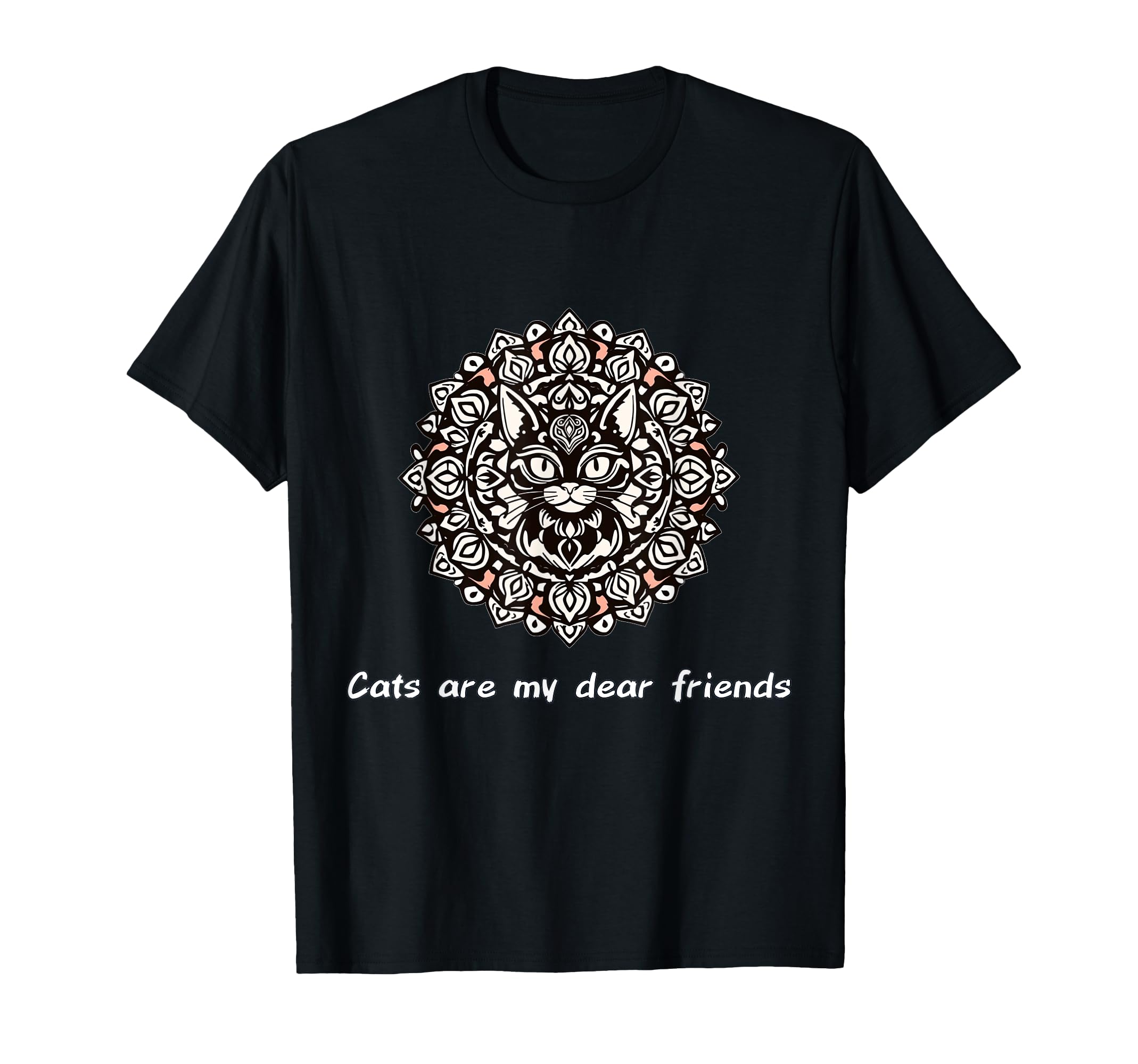 Cats Are My Best Friends Sacred Animals T-Shirt - Unique Graphic Men Women - T-Shirt, Sweatshirt, Hoodie