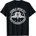Vintage Mobile Infantry Crest Unisex T-shirt, Sweatshirt, Hoodie, Long Sleeve Tee - T-Shirt, Sweatshirt, Hoodie