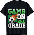 Funny Game On 2nd Grade Soccer Player Back to School Kids T-Shirt Unisex T-shirt, Sweatshirt, Hoodie, Long Sleeve Tee - T-Shirt, Sweatshirt, Hoodie