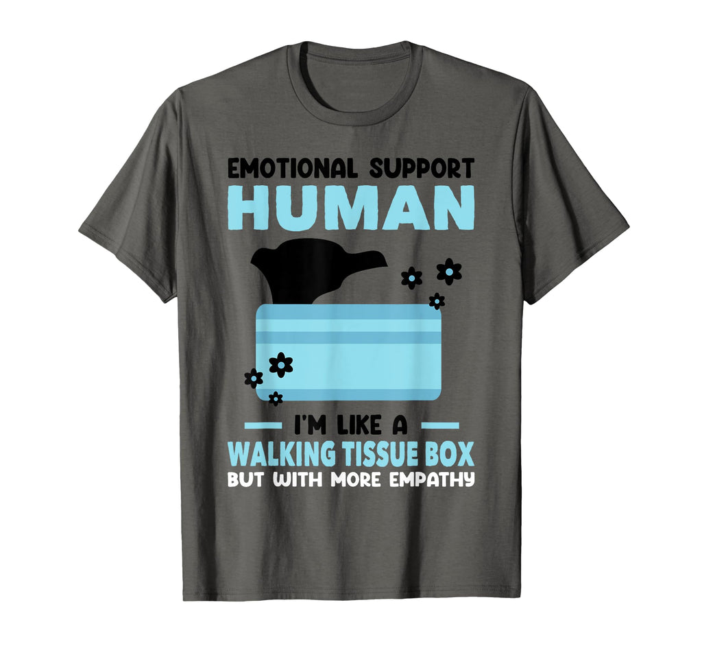 Walking Tissue Box Human Emotional T-Shirt - Unique Graphic Men Women - T-Shirt, Sweatshirt, Hoodie