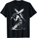 Happy Easter Jesus Cross Christian Tees Unisex T-shirt, Sweatshirt, Hoodie, Long Sleeve Tee - T-Shirt, Sweatshirt, Hoodie