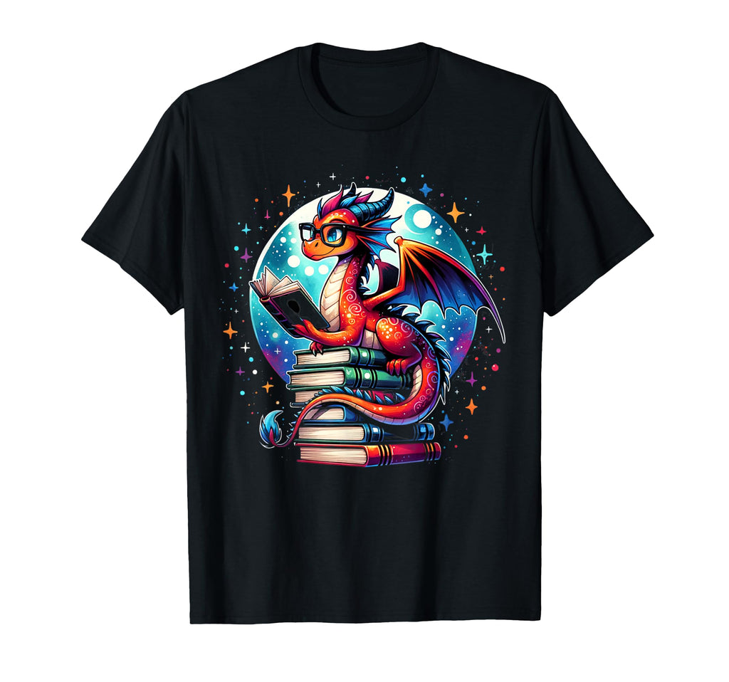 Funny Bookworm Book Dragon Im Book T-Shirt - Graphic Print Men Women - T-Shirt, Sweatshirt, Hoodie