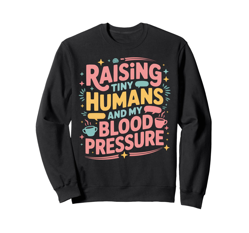 Overstimulated Moms Club Mama Sweatshirt - Casual Everyday Wear for Adults - T-Shirt, Sweatshirt, Hoodie