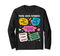 Mental Health Awareness Ribbon Sweatshirt - Fun Novelty Design for Adults - T-Shirt, Sweatshirt, Hoodie