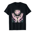 Crystal Heart Love Energy Divine T-Shirt - Custom Art Print Unisex - T-Shirt, Sweatshirt, Hoodie