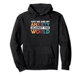 Just Me And My Anxiety Against World Hoodie - Aesthetic Graphic for Adults - T-Shirt, Sweatshirt, Hoodie