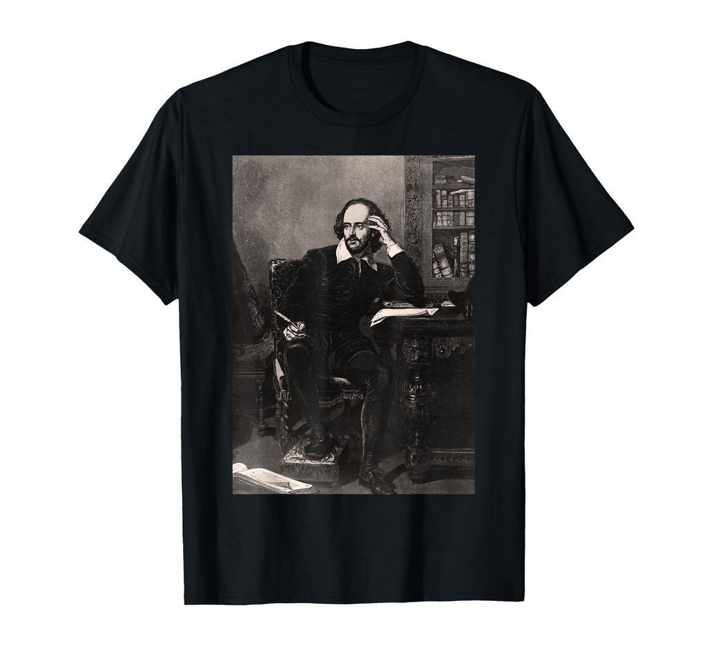 William Shakespeare Literature T-Shirt - Graphic Print Men Women - T-Shirt, Sweatshirt, Hoodie