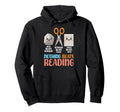Nothing Beats Book Reading Books Hoodie - Minimalist Print for Adults - T-Shirt, Sweatshirt, Hoodie