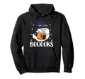 Books Funny Wordplay Boo Booooks Reader Hoodie - Trendy Graphic Men Women - T-Shirt, Sweatshirt, Hoodie