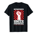 Antisocial Introverts Unite T-Shirt - Novelty Apparel for Adults - T-Shirt, Sweatshirt, Hoodie