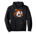 Ghost Reading Book Lovers Halloween Hoodie - Novelty Apparel Men Women - T-Shirt, Sweatshirt, Hoodie
