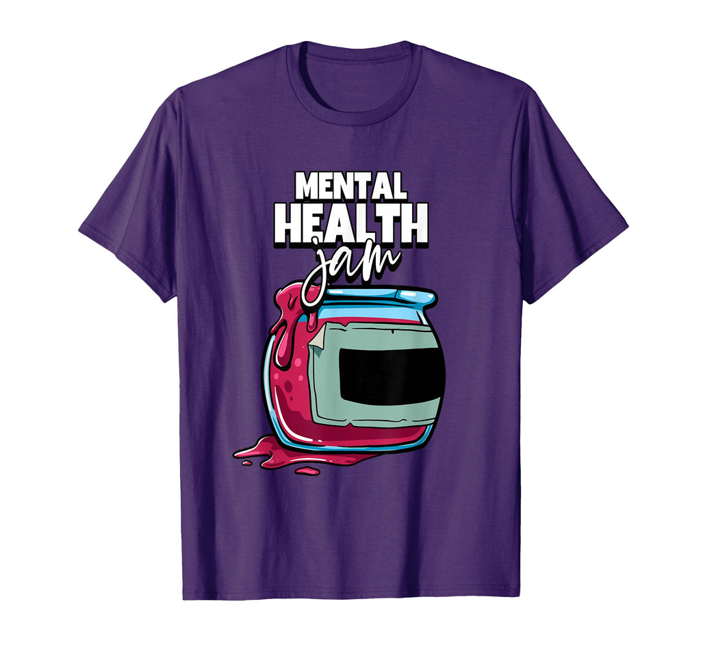 Mental Health Jam Mental Health T-Shirt - Unique Graphic Men Women - T-Shirt, Sweatshirt, Hoodie
