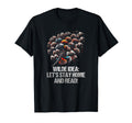 Wilde Lets Stay Home And Read Funny T-Shirt - Trendy Graphic for Adults - T-Shirt, Sweatshirt, Hoodie
