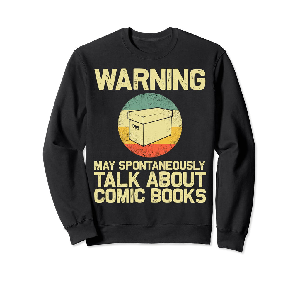 Comic Book Comic Book Lovers Books Nerd Sweatshirt - Novelty Apparel Unisex - T-Shirt, Sweatshirt, Hoodie