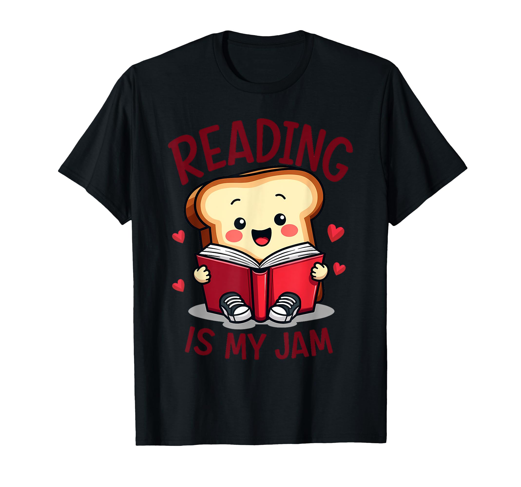 Reading Is My Jam Funny I Love To T-Shirt - Custom Art Print Men Women - T-Shirt, Sweatshirt, Hoodie
