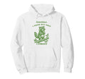 Funny Raccoon Sometimes I Think Then Hoodie - Fun Novelty Design Unisex - T-Shirt, Sweatshirt, Hoodie