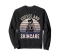 Coffee And Skincare Lovers Sweatshirt - Minimalist Print for Adults - T-Shirt, Sweatshirt, Hoodie