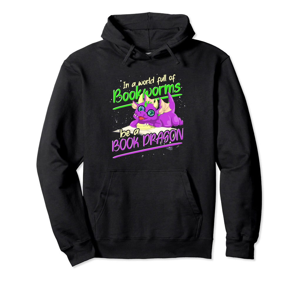 Fantasy Bookworm Book Reading Funny Book Hoodie - Trendy Graphic Unisex - T-Shirt, Sweatshirt, Hoodie