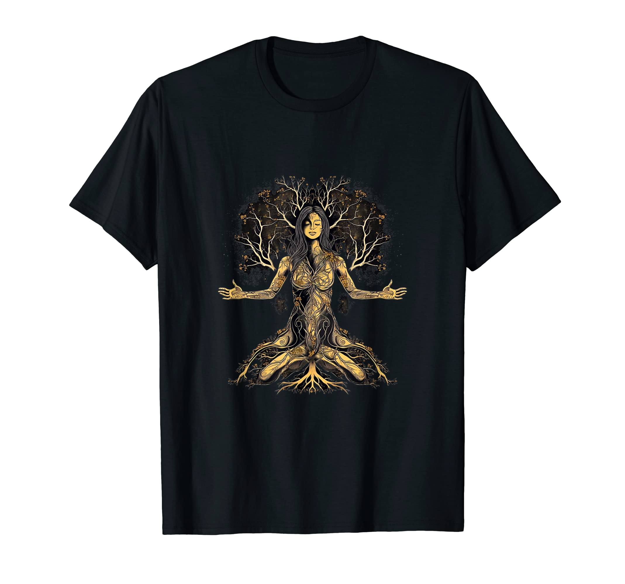 Yoga Pose Namaste Yogi Spiritual T-Shirt - Aesthetic Graphic for Adults - T-Shirt, Sweatshirt, Hoodie