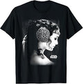 Padme Amidala Black & White Side Profile Portrait T-Shirt Unisex T-shirt, Sweatshirt, Hoodie, Long Sleeve Tee - T-Shirt, Sweatshirt, Hoodie