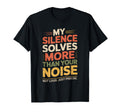 Introvert Calm Solves More Than Loud T-Shirt - Trendy Graphic for Adults - T-Shirt, Sweatshirt, Hoodie